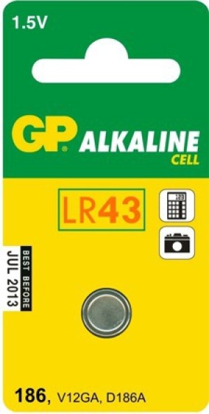 GP Bateria Cell LR43 70mAh 1 szt. 1