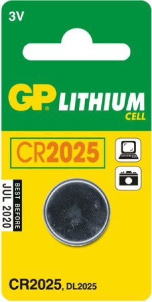 GP Bateria CR2025 165mAh 1 szt. 1