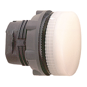 Schneider Electric Główka wskaźnika świetlnego biała Ø22 soczewka zwykła LED - ZB5AV013 1
