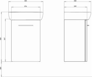 Koło Nova Pro 38cm biały połysk (M39024000) 2