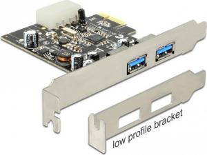 Kontroler Delock PCIe 2.0 x1 - 2x USB 3.0 (89241) 1