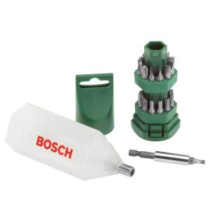 Bosch Zestaw bitów PH, PZ, Torx, Płaskie 25szt. - 2607019503 1