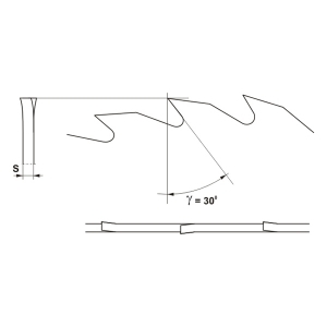 Globus Piła tarczowa 630x40x3,2mm/36 - PT110-0630-0003 2
