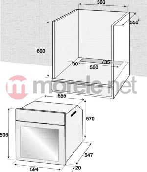 Piekarnik Beko OIM 24500 W 4