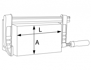 Modeco Ścisk stolarski 50x200mm - MN-37-201 2