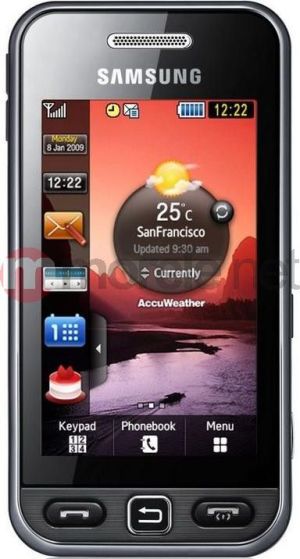 Telefon komórkowy Samsung S5230 Avila Black Samsung Poland GW 24M 1