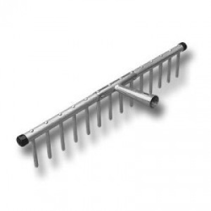 Romanik Grabie aluminiowe oprawne 16-zębne - 86642 1