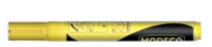 Modeco Marker budowlany akrylowy żółty (MN-88-075) 1