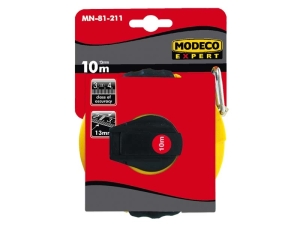 Modeco Taśma miernicza stalowa 10m - MN-81-211 2
