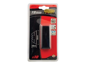 Modeco Ostrza trapezowe 19x50mm GOLD LINE 10szt. (MN-63-127) 2