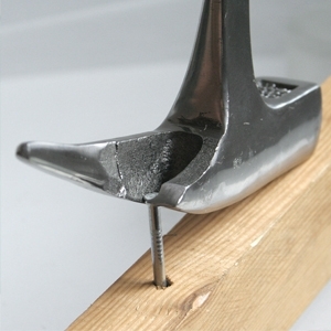 Modeco Młotek stolarski rączka z tworzywa sztucznego 600g  (MN-32-022) 2