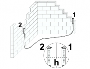 Modeco Niwelator wodny 25m - MN-79-025 3