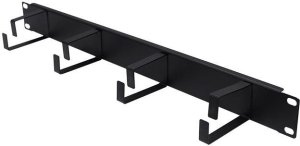 NetRack Organizator kabli 19”/1U Czarny (119-001-010-003) 1