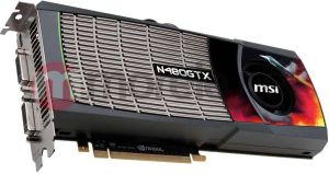 Karta graficzna MSI GeForce GTX 480 OC, 1536MB DDR5(384-bit), PCI-E/2xDVI/mini HDMI/D-Sub (N480GTX-M2D15) 2