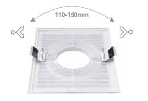 Maxpol Kratka do pochłaniacza uniwersalna 215x265mm biała - 136 3