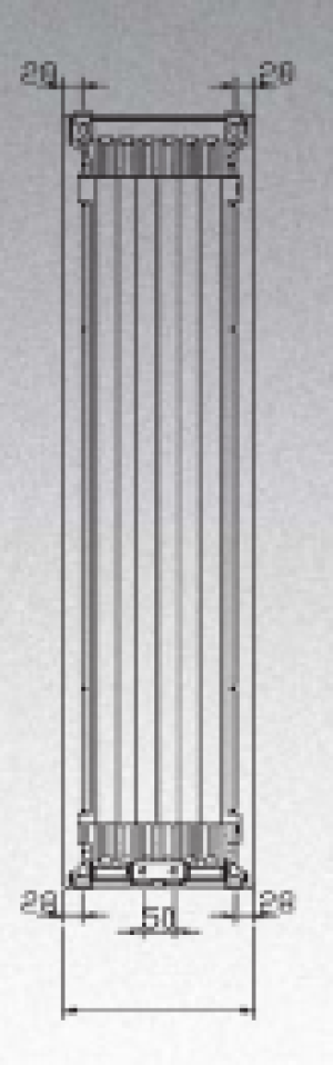 Stelrad Grzejnik VERTEX STYLE typ 22 700x1800mm 2583W 2