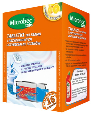 Bros Tabletka do szamb Microbec Ultra 20g 1szt. (391) 1