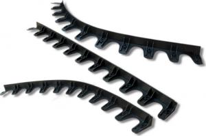 Maxpol Obrzeże trawnikowe 1m PP 4,5cm czarne 2