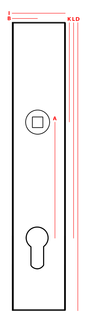 Jania Puszka do zamka bramowego 90x22mm Z250 2