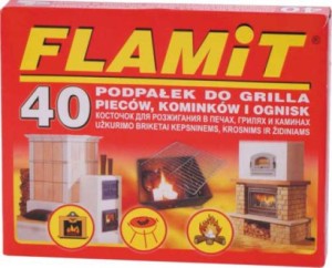 Rozpałka biała 40 kostek 2