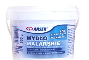 Anser Mydło malarskie 40% szare kubek 0,5kg (14-19-0) 1