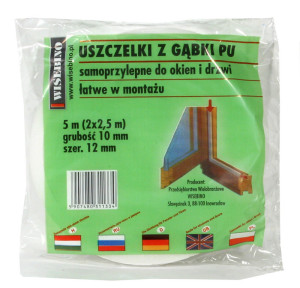 Stomil Sanok Uszczelka gąbka 10x10mm 5m 1szt. 1