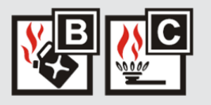 Gaśnica samochodowa proszkowa 1kg (GP-1ZBC/MP) 2