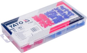 Yato Zestaw szybkozłączy elektrycznych 50szt. (YT-06868) 2