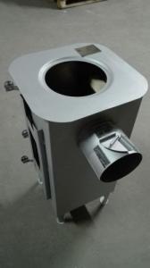 Piec wolnostojący  PIE-06 SZ2 7.5 kW Srebrny 3