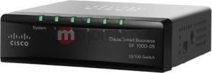 Switch Cisco SF100D-05, 5x 10/100 Mbps (SF100D-05-EU) 1