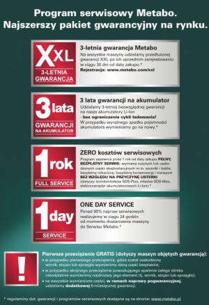 Szlifierka Metabo GE 710 Plus (600616000) 2