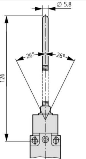 Eaton Napęd z prętem sprężystym LS-11S/S napęd migowy 266104 3