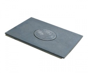 Płyta żeliwna jednootworowa 63x31,5cm 1
