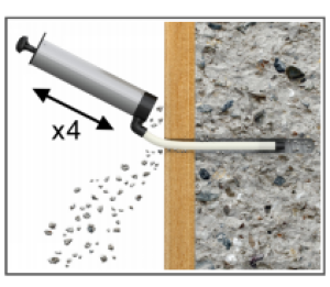 Rawlplug Kołek ramowy FF1 9,8x80mm kołnierz nylon 50szt. - R-FF1-N-10K080 13