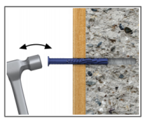 Rawlplug Kołek ramowy FF1 9,8x80mm kołnierz nylon 50szt. - R-FF1-N-10K080 14