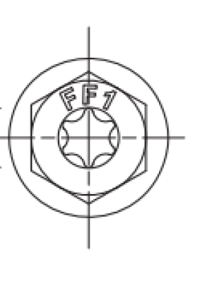 Rawlplug Kołek ramowy FF1 9,8x80mm kołnierz nylon 50szt. - R-FF1-N-10K080 4