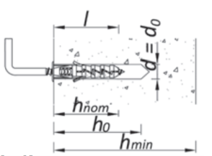 Koelner Kołek rozporowy FIX 6x30mm z hakiem prostym 200szt. - FIX-06K 10