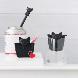 Koziol Zaparzaczka do herbaty MIMMI - kotek czarna (KZ-3236526) 5