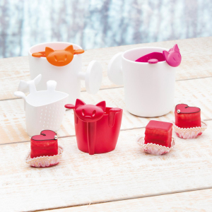 Koziol Zaparzaczka do herbaty MIMMI - kotek biała (KZ-3236525) 3