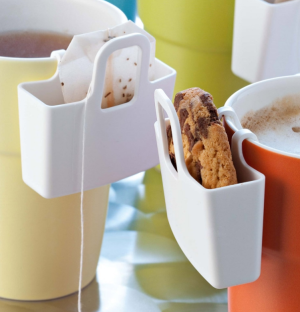 Koziol Torebeczka wielofunkcyjna na kubek biała 2szt. 2