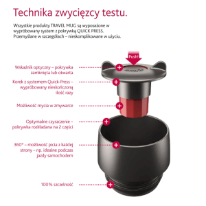 Emsa Kubek termiczny TRAVEL MUG zielony limonkowy 0,36L 3