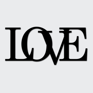 DekoSign Próbka napisu LOVE (LOVE4-1) 1