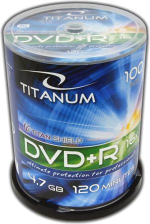 Esperanza DVD+R TITANUM 4,7 GB x16 - Cake Box 100 1