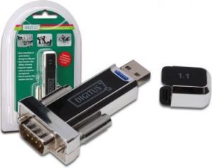Adapter USB Digitus USB - RS-232 Czarny  (ADA70155) 1