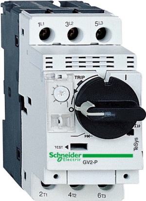 Schneider Wyłącznik silnikowy 3P 0,18kW 0,4-0,63A GV2P04 1