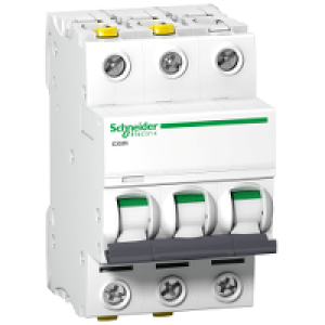 Schneider Electric Wyłącznik nadprądowy IC60N 3P 10A D 6KA - A9F05310 1