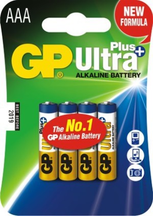 GP Bateria Ultra+ AAA / R03 4 szt. 1