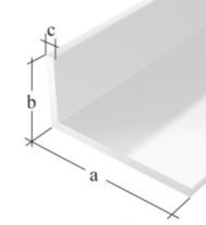 GAH Profil kątowy PVC biały 2000x40x10x2,0mm 1szt. (479374) 1
