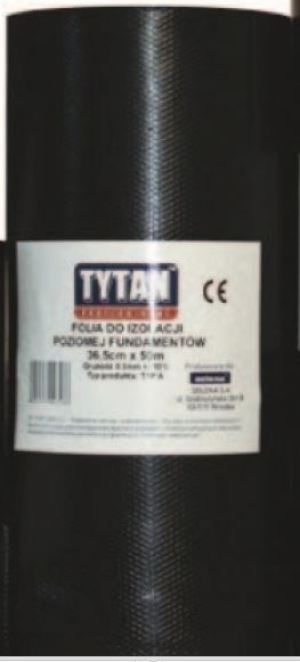 Tytan Folia do izolacji poziomej fundamentów 0,365x50m 0,3mm - DAT-FF-036-#50 1