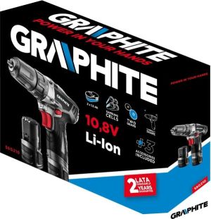 Wiertarko-wkrętarka Graphite 10,8V (58G210) 3